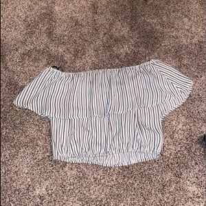 Off the shoulder dressy top